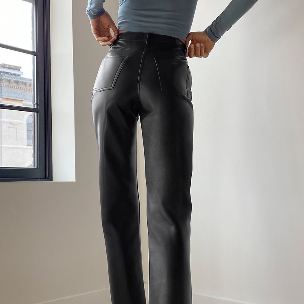 SOLD - Aritzia Melina leather pants - Picture 2 of 5